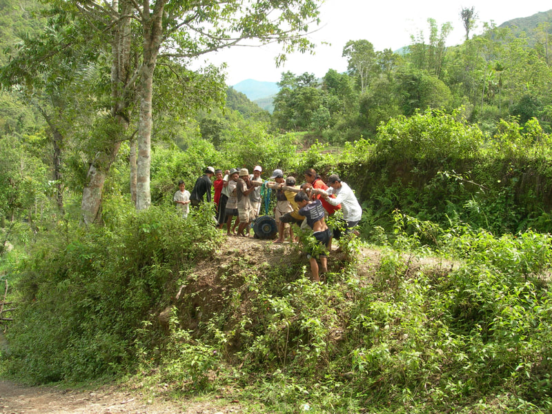 'Gotong Royong' or collective action in the village. Credit: T. Mumpuni
